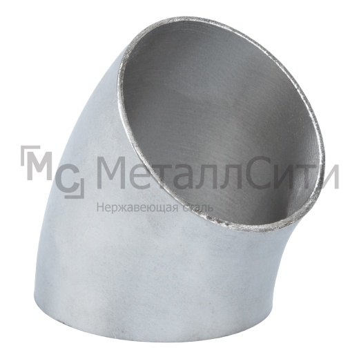 Отвод 219х8 12Х18Н10Т 45 градусов