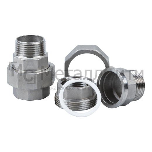 Американка с прокладкой PTFE нр/вр DN 50 (60,3 мм, 2