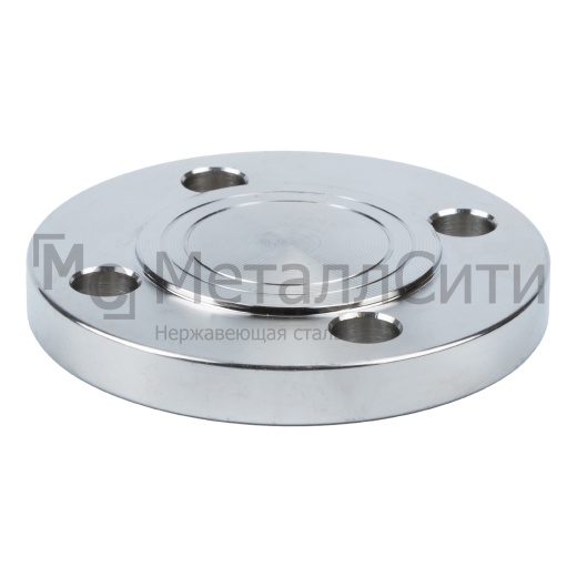 Заглушка фланцевая Ду 350, Ру16, 12Х18Н10Т