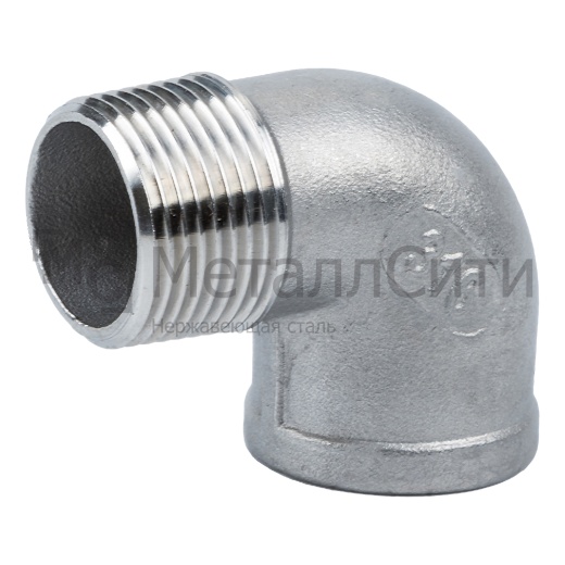 Отвод резьбовой 45 гр. нр/вр DN25 (33,7 мм, 1