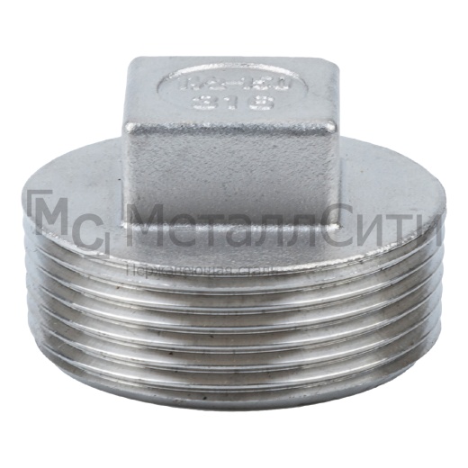 Заглушка нр 4-х гранная DN 5 (10,3 мм, 1/8